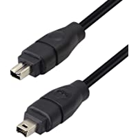 FireWire 400 Cable Cable 4 pines a 4 pines macho a macho iLink DV Cable Firewire 400 IEEE 1394 Cable para ordenador…